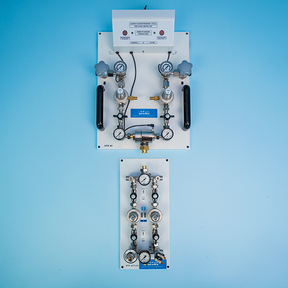 Quadro doppio stadio 40 mc/h (PLUS)_STM Sistemi Tecnologie medicali